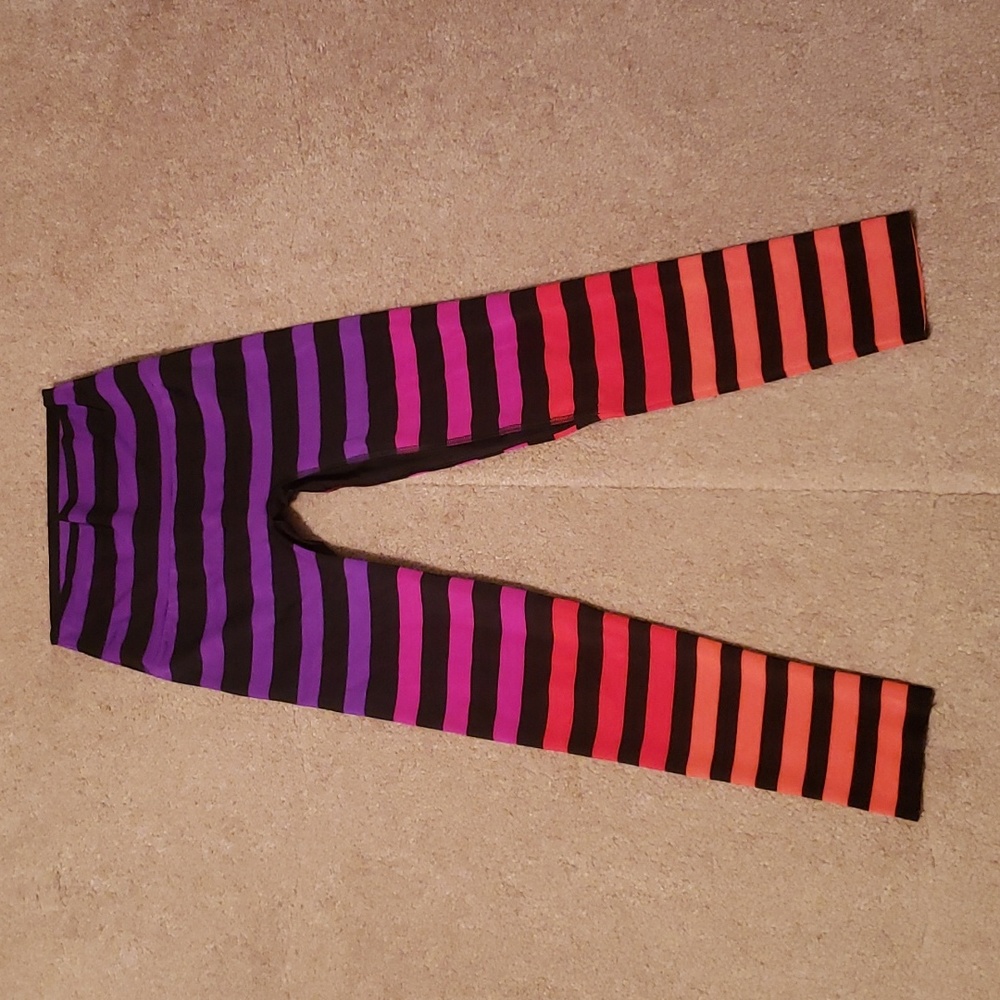 K-Deer Women's Sophia Stripe Leggings